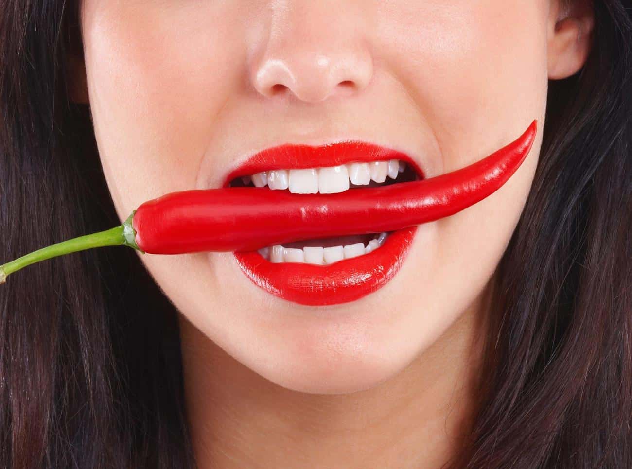 Close-up of a smile with immediate whitening results after treatment Southampton