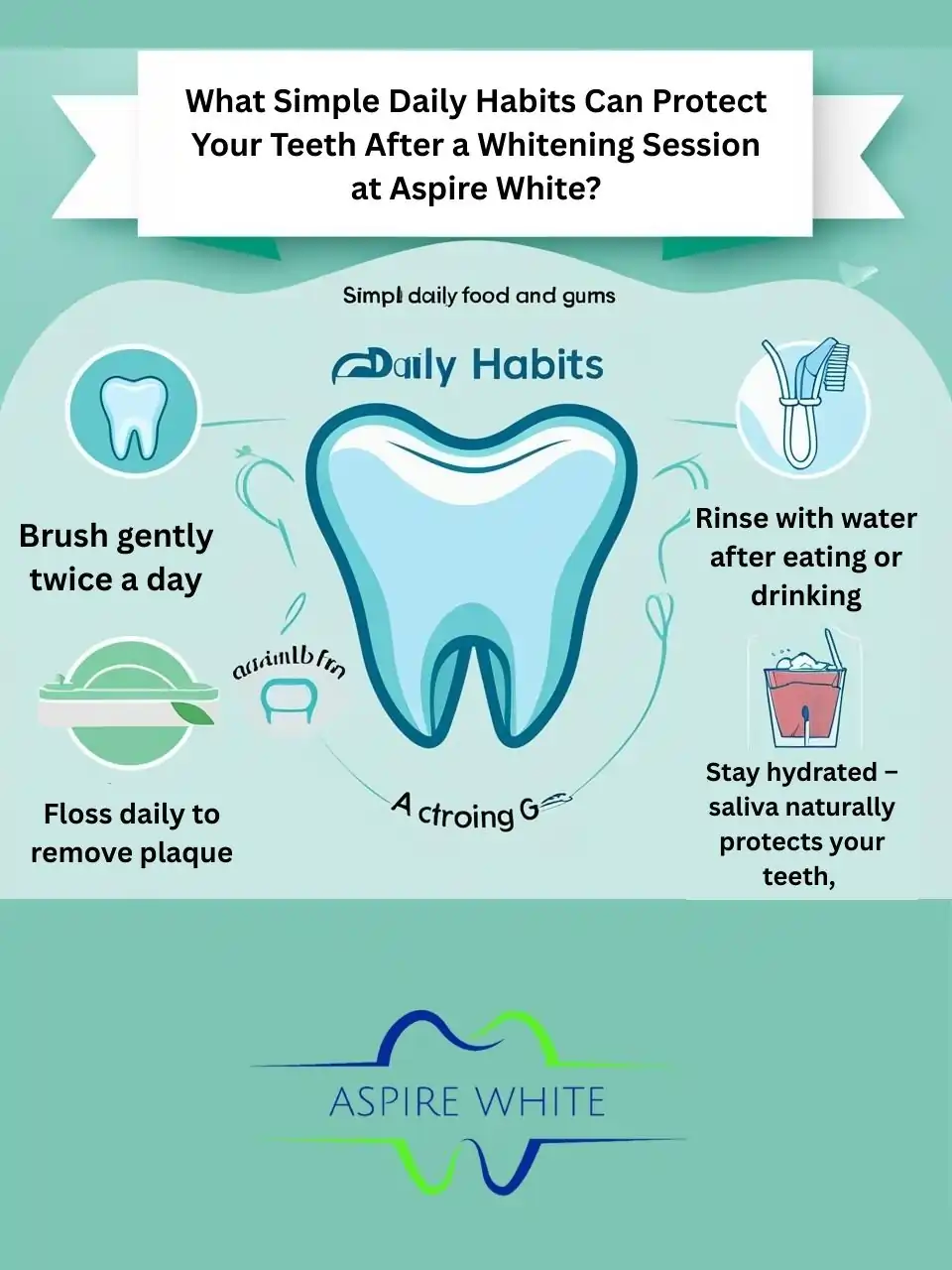 What Simple Daily Habits Can Protect Your Teeth After a Whitening Session at Aspire White Southampton